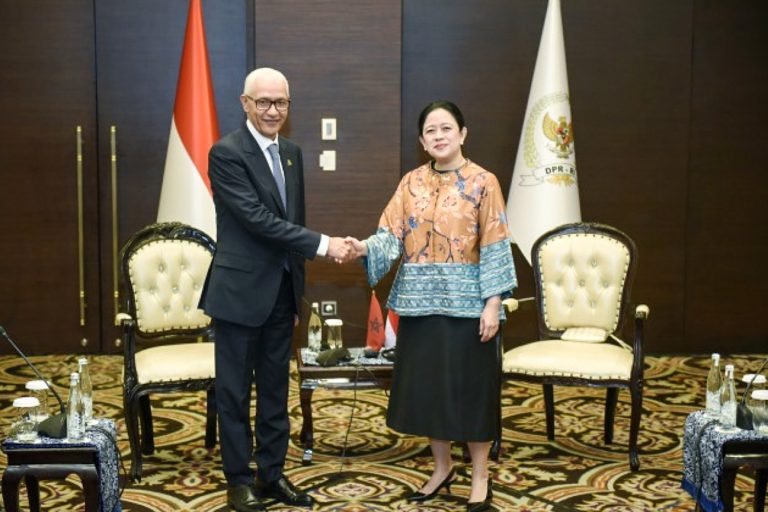 Puan Maharani dan Ketua Parlemen Maroko Sepakat Dorong Kemerdekaan Palestina