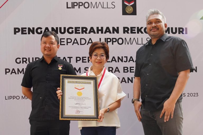 Gelar Pameran UMKM Terbanyak Lippo Malls Indonesia Raih Rekor MURI