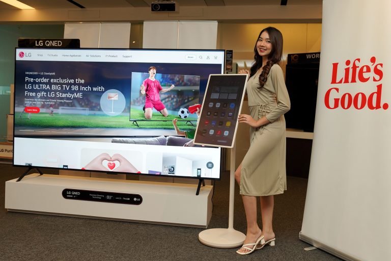 LG Hadirkan TV 98QNED89 dengan α8 AI Processor
