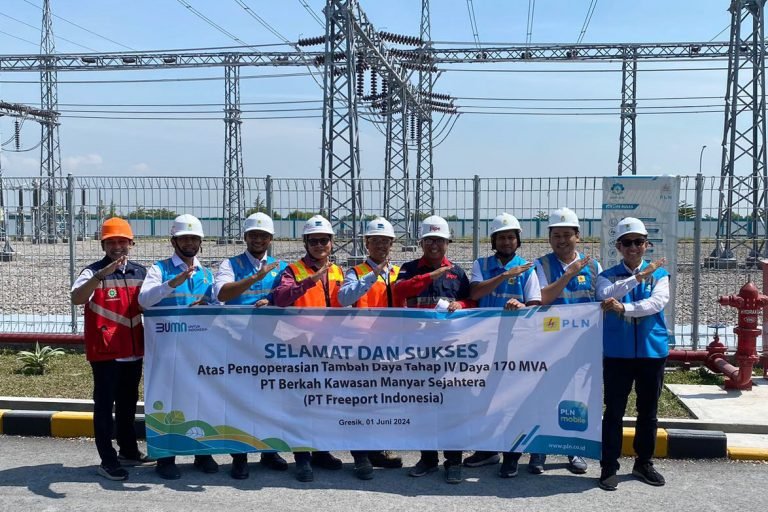 PLN Pasok Daya 170 MVA Smelter di PT Freeport Indonesia Gresik