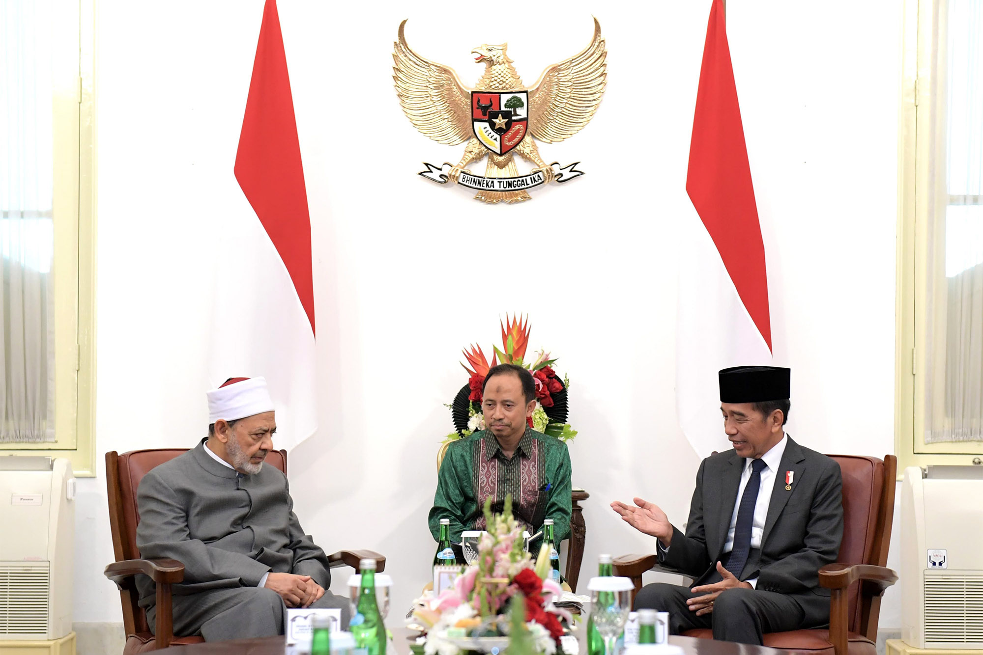 Sambangi Indonesia, Grand Syekh Al Azhar Serukan Perdamaian dan Toleransi