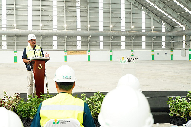 Pupuk Indonesia Grup Resmikan Gudang Curah Urea 20.000 ton