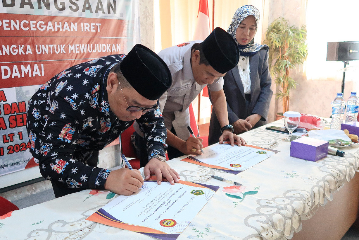 Kemenag Kota Jakarta Selatan Gandeng Densus 88 Cegah IRET