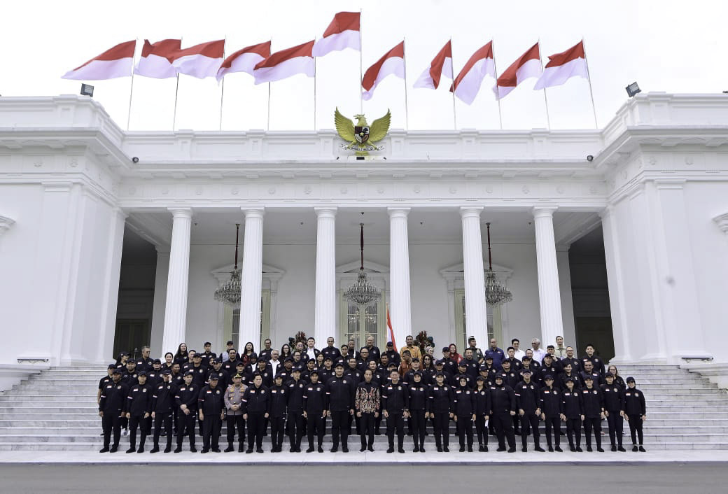 Presiden Jokowi Lepas Kontingen Indonesia ke Olimpiade Paris 2024
