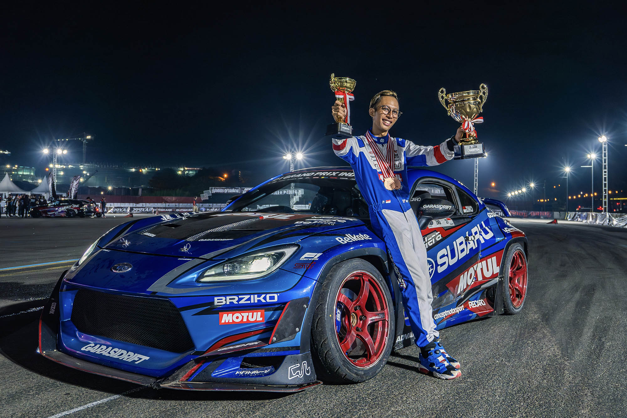Drifter Subaru Garasi Drift Team Sabet Posisi D1GP South East Asia 2024