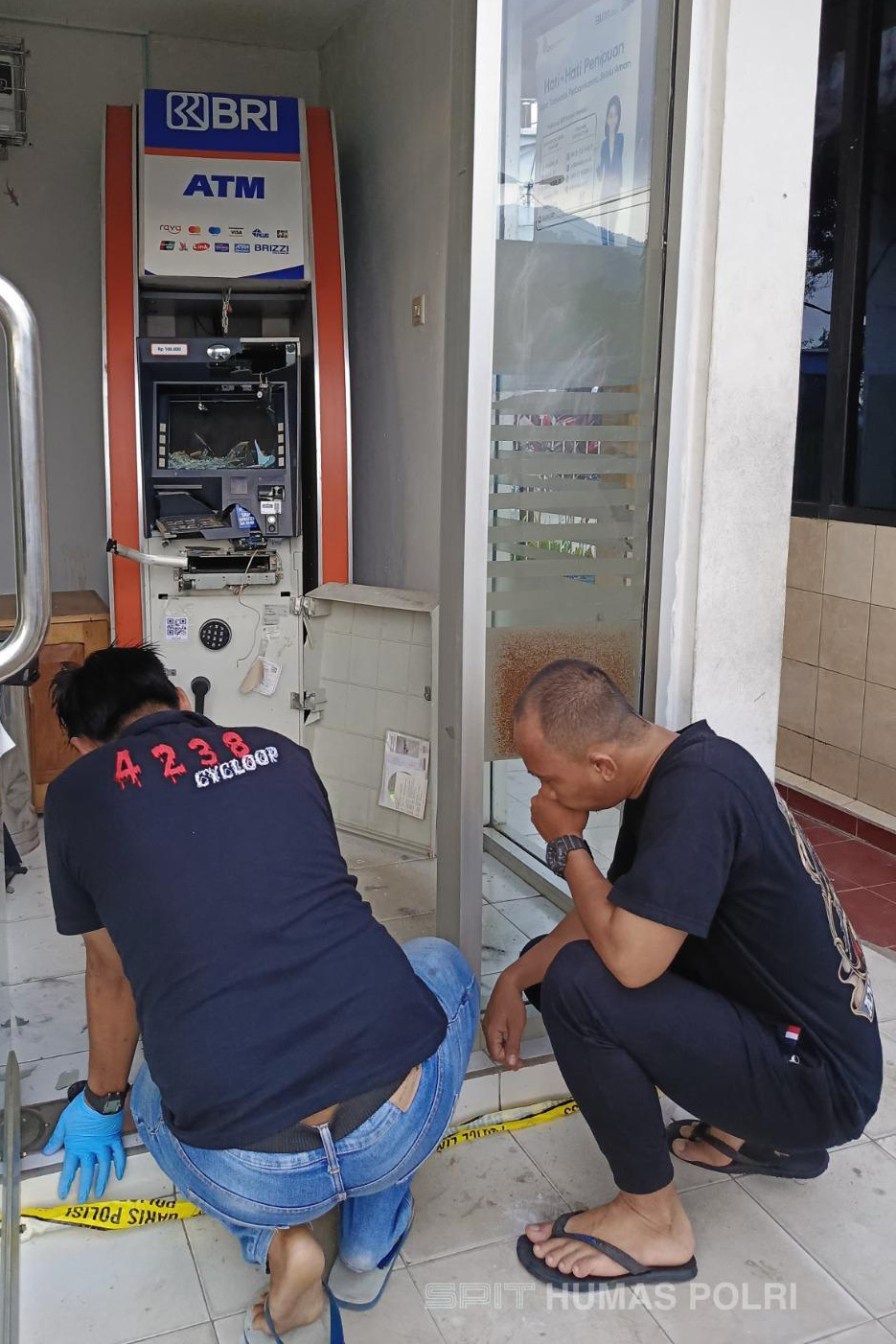 ATM Dibobol, 2 Pelaku Gagal Bongkar Bagian Mesin