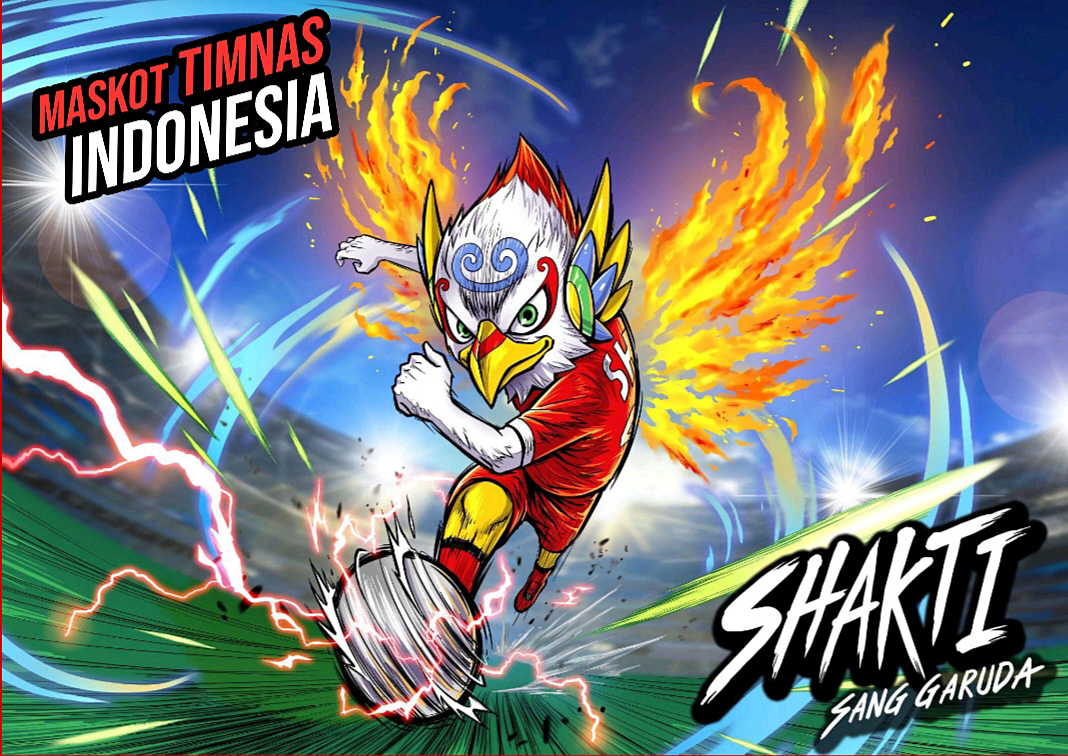 Halo, Perkenalkan Aku “Shakti” Maskot Timnas Indonesia