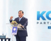 Momen Pidato Prabowo Subianto Berdasi Biru di Kongres PAN
