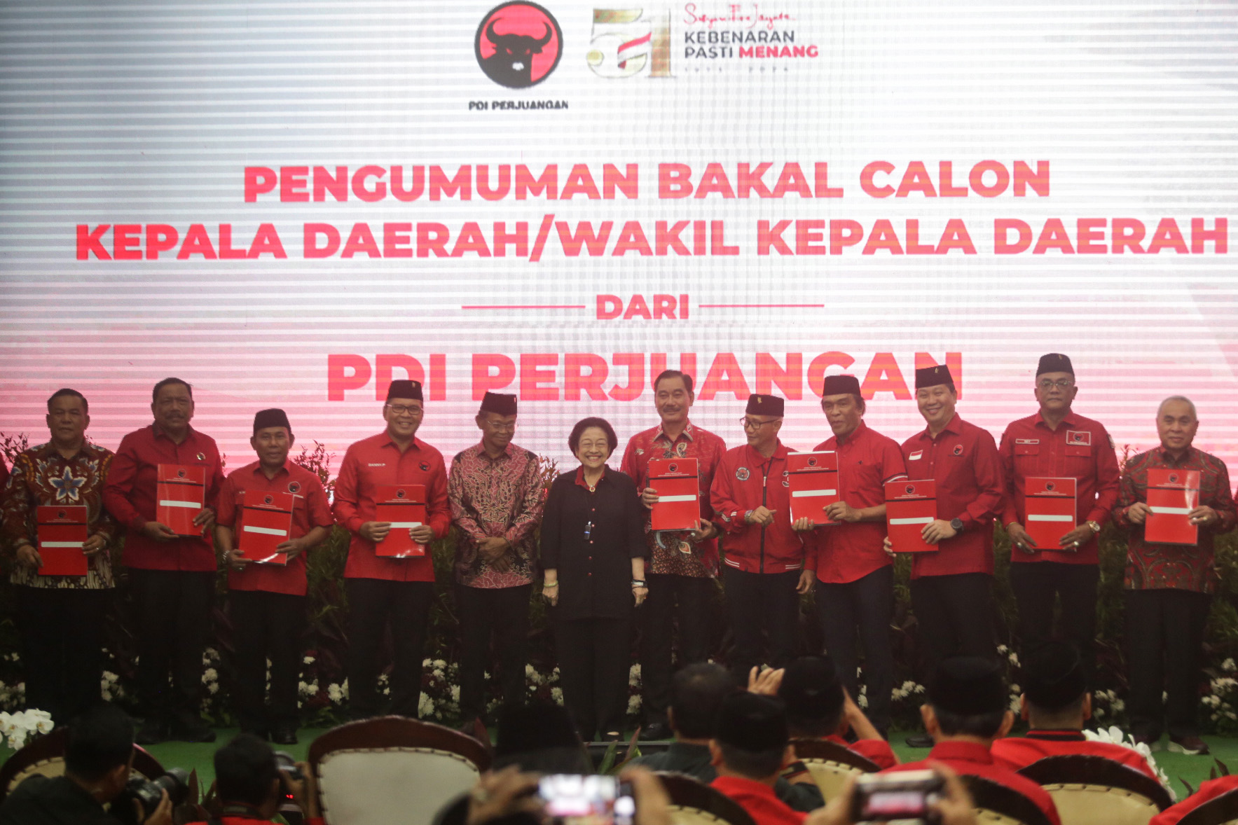 PDIP Umumkan Bakal Calon Kepala Daerah dan Wakil untuk Pilkada Serentak 2024

