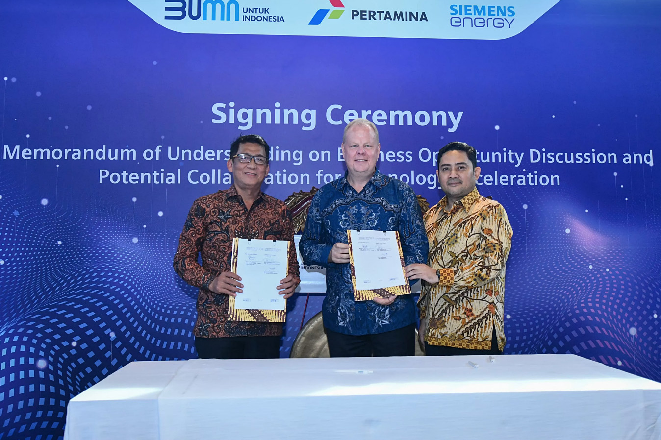 Kolaborasi Pertamina dengan Siemens Energy Wujudkan Transisi Energi Berkelanjutan