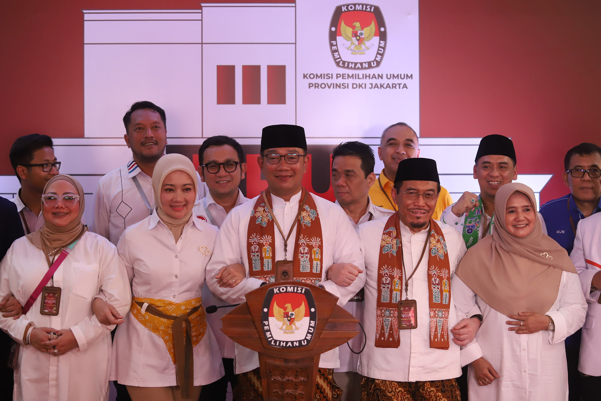 Daftar ke KPU, Pasangan RK-Suswono Janji Atasi Banjir hingga Kemacetan Jika Terpilih