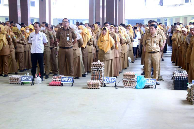 Cegah Stunting, ASN Kota Tangerang Sedekah Satu Telur Setiap Minggu