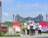 Plaza Seremoni Sumbu Kebangsaan Simbol Keharmonisan IKN