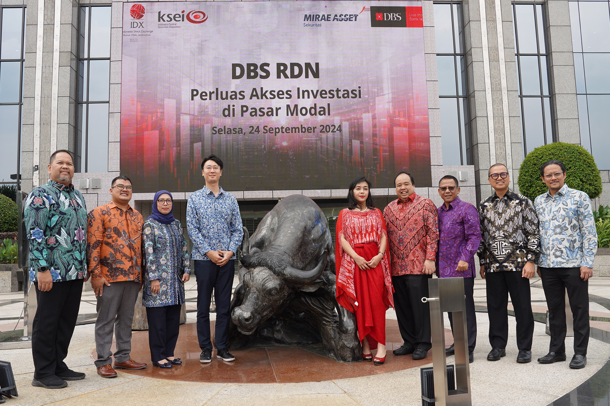 Bank DBS Indonesia dan Mirae Asset Siap Ciptakan 1 Juta Investor Baru Pasar Modal