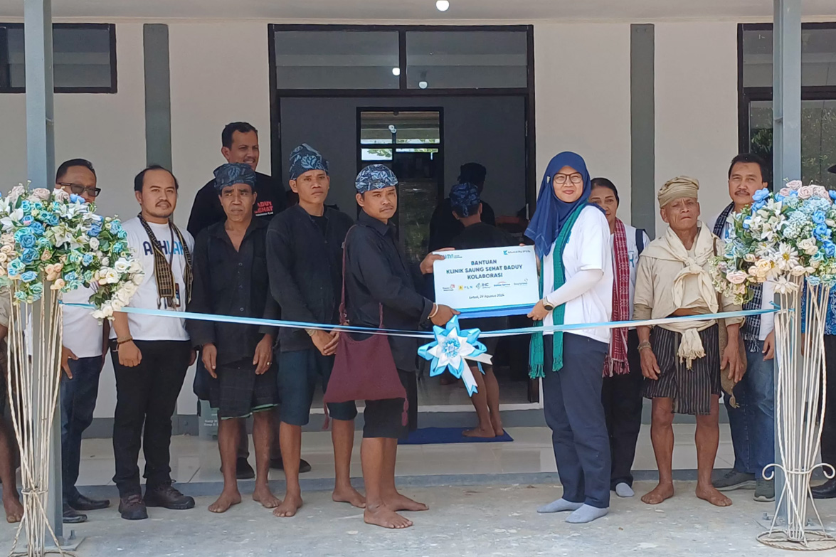 Krakatau Steel Bangun Klinik Kesehatan bagi Warga Baduy