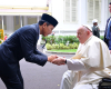 Momen Keakraban Paus Fransiskus dan Presiden Jokowi
