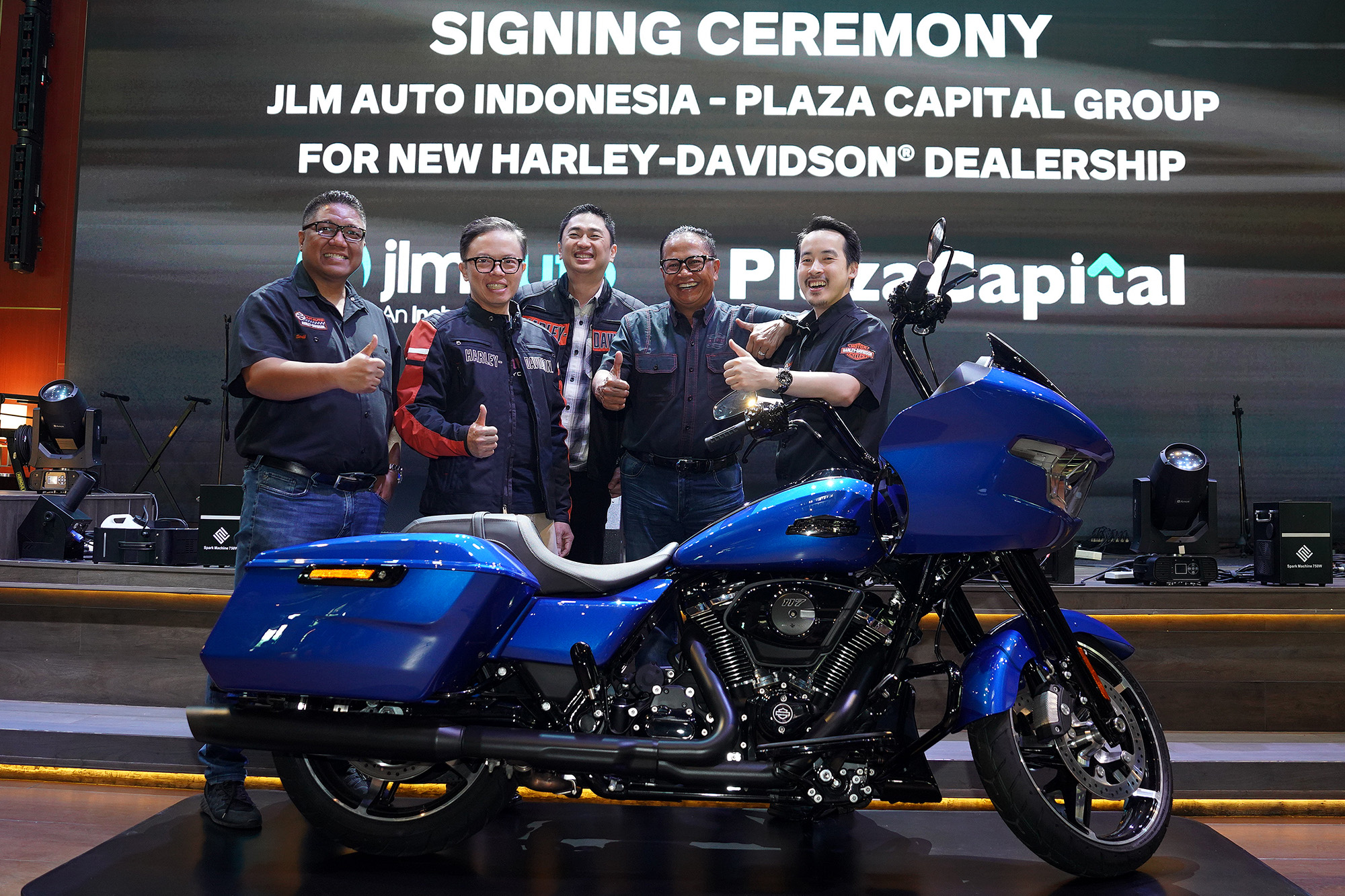 JLM Auto Indonesia Gandeng Plaza Capital Group Kembangkan Harley-Davidson Dealer Partner 
