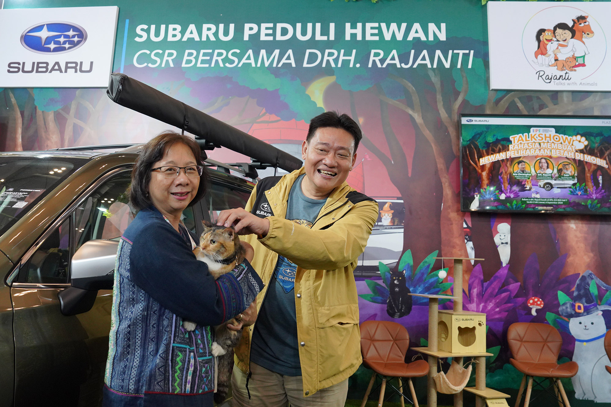Subaru Dukung Kesejahteraan Hewan Peliharaan di IIPE 2024
