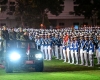 Presiden Prabowo Pimpin Upacara Parade Senja di Bawah Guyuran Hujan