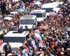 Antusiasme Warga Sambut Presiden Prabowo Subianto dengan Yel-yel