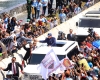Antusiasme Warga Sambut Presiden Prabowo Subianto dengan Yel-yel