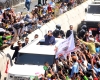 Antusiasme Warga Sambut Presiden Prabowo Subianto dengan Yel-yel
