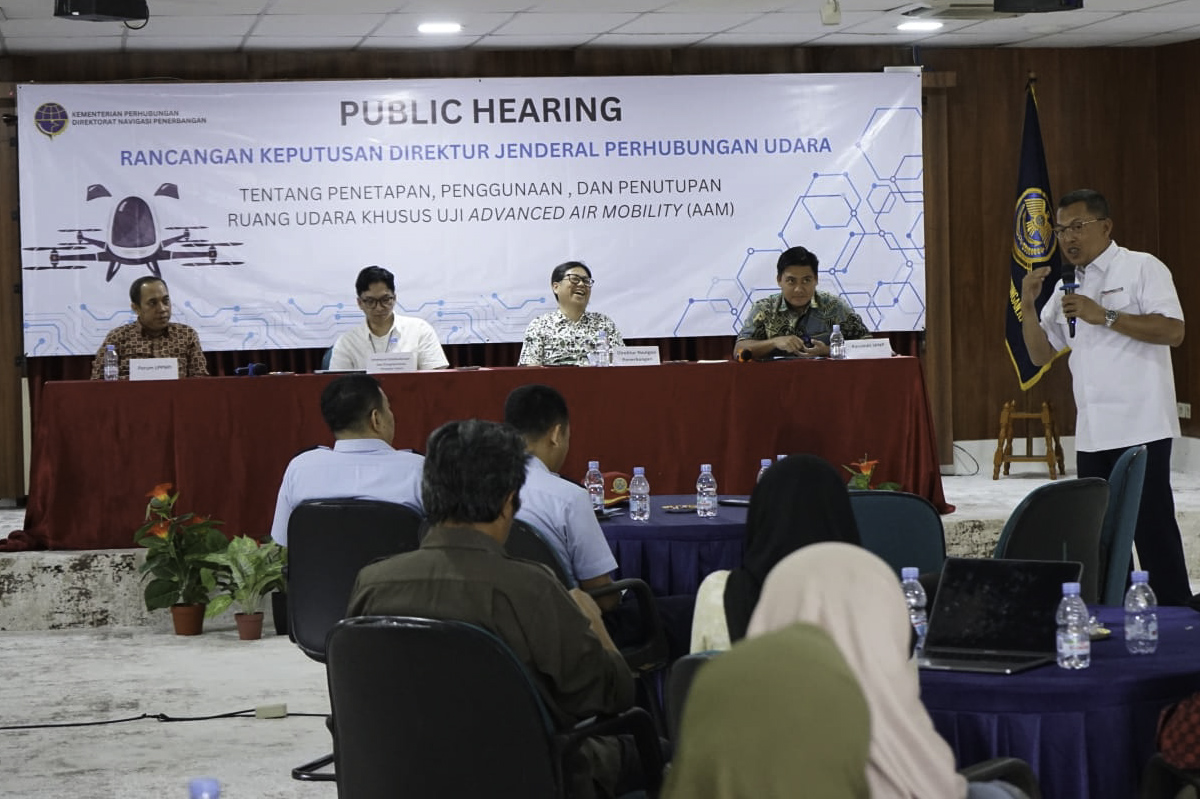 Kemenhub Uji Publik Petunjuk Teknis Ruang Udara Khusus untuk Drone di Indonesia