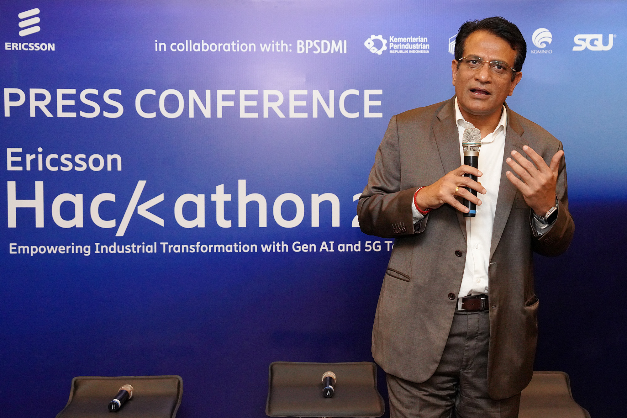 Ericsson Hackathon 2024, Kolaborasi AI dan 5G untuk Masa Depan Industri Manufaktur Indonesia
