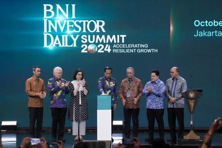Jokowi Buka BNI Investor Daily Summit 2024