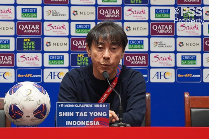 Shin Tae-yong Apresiasi Timnas Indonesia Meski Kalah dari Tiongkok