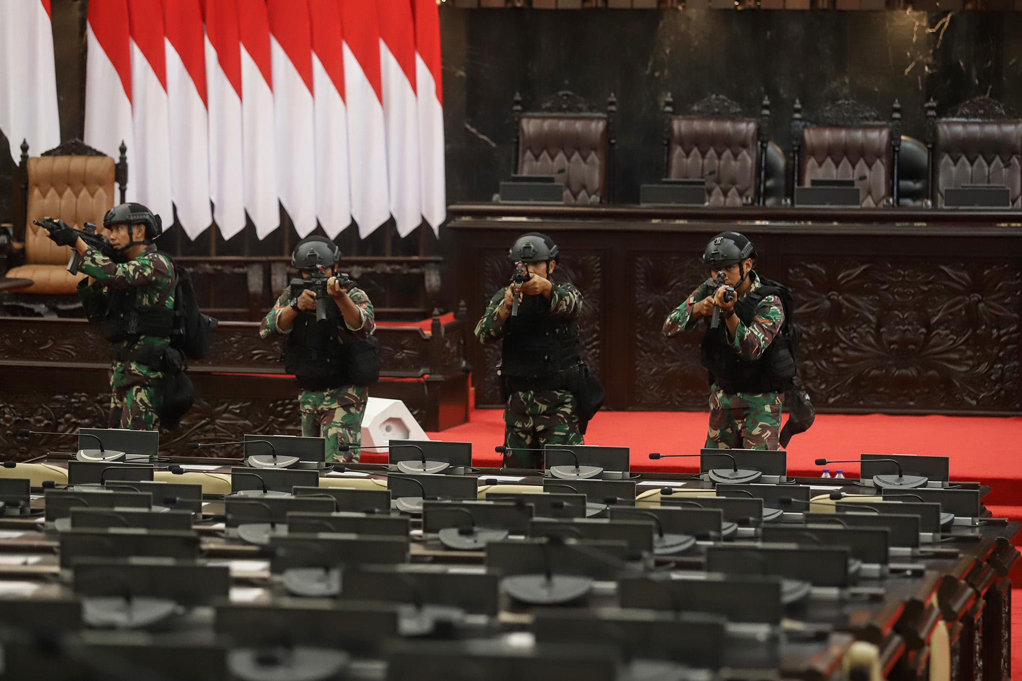 TNI Kerahkan 100.000 Prajurit untuk Pengamanan VVIP Pelantikan Presiden 2024