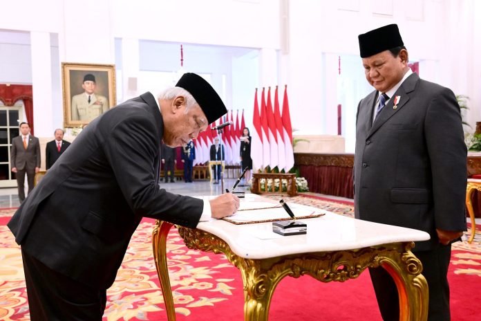 Basuki Hadimuljono Resmi Jabat Kepala Otorita Ibu Kota Nusantara