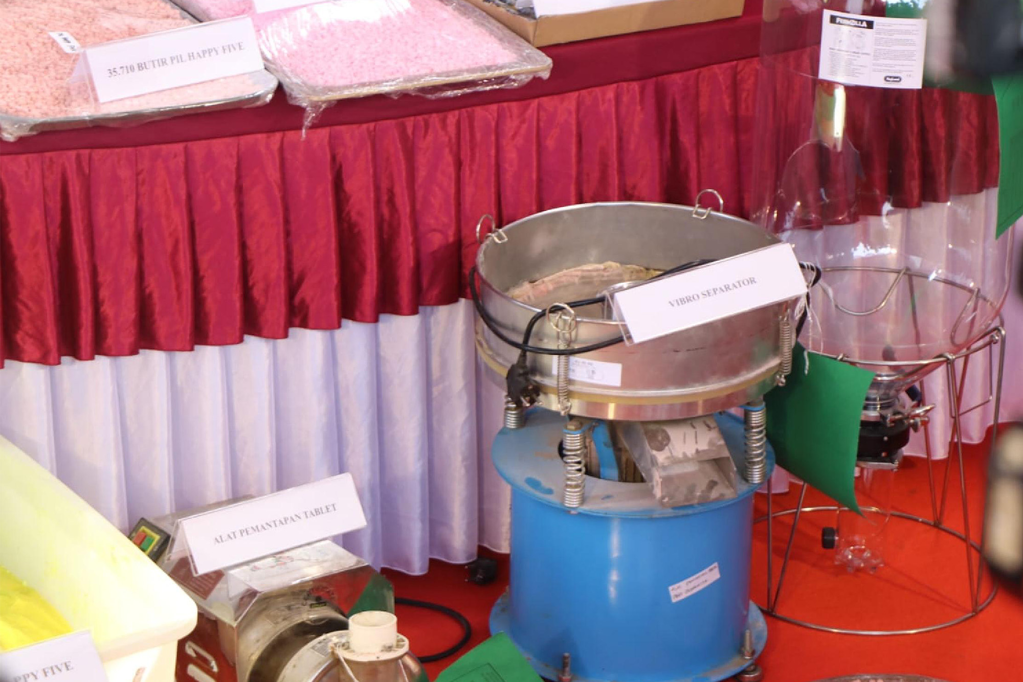 Polri Bongkar Laboratorium Hashish Terbesar dengan Barang Bukti Rp 1,52 Triliun