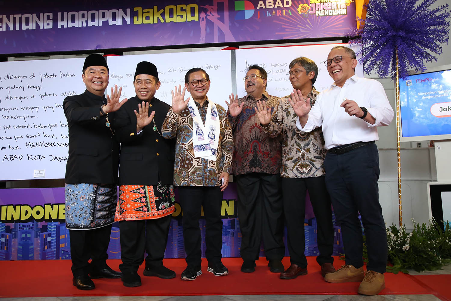 Reuni Mantan Gubernur Jakarta Menyambut Usia 500 Tahun Kota Metropolitan