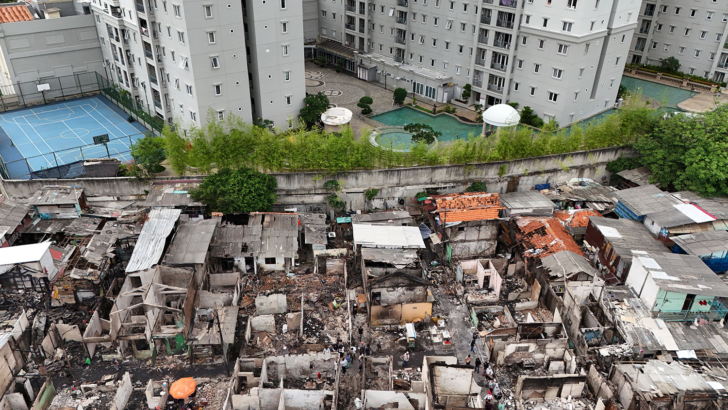 Kebakaran Kebon Kosong, 1.800 Jiwa Kehilangan Tempat Tinggal