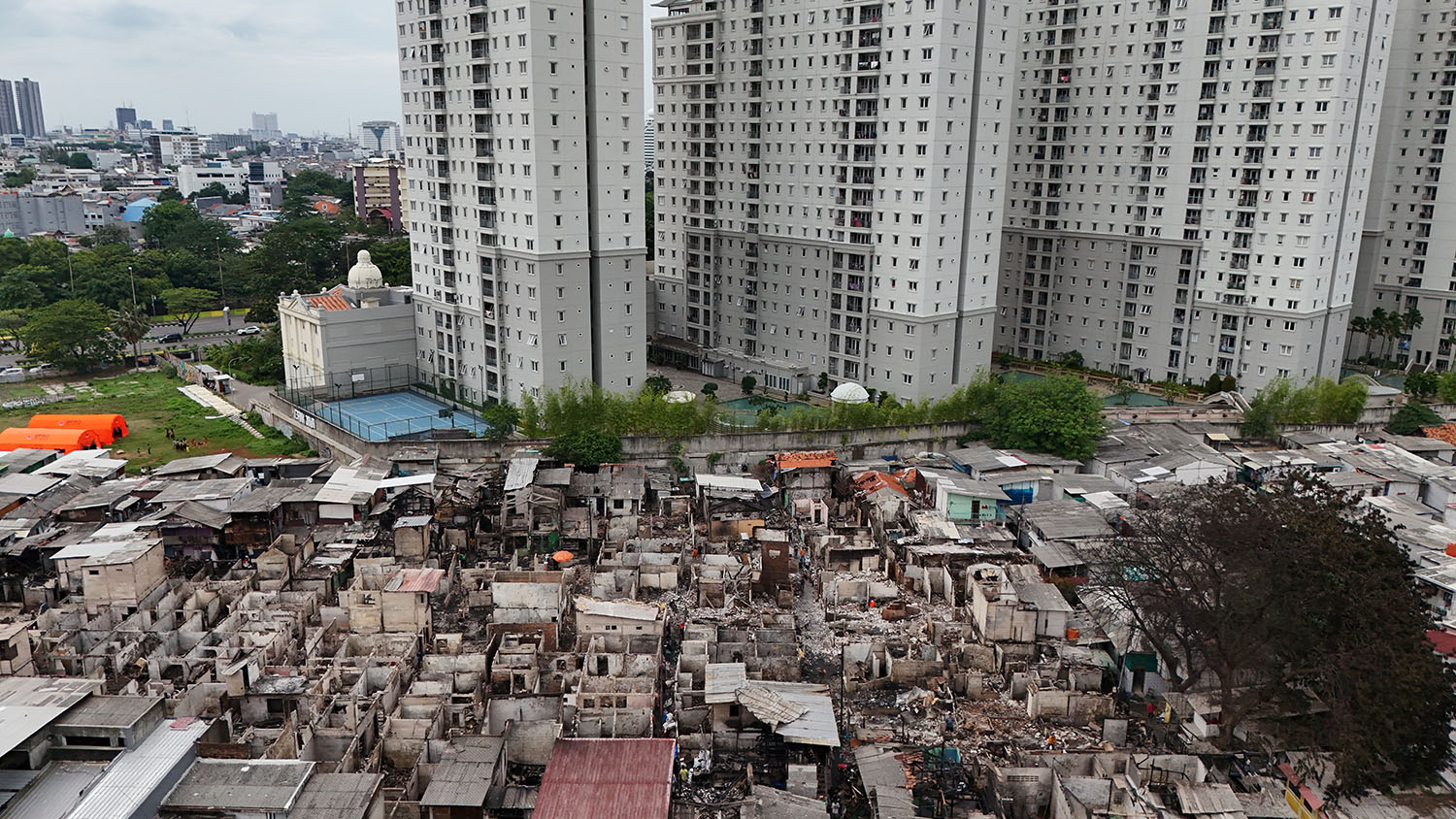 Kebakaran Kebon Kosong, 1.800 Jiwa Kehilangan Tempat Tinggal