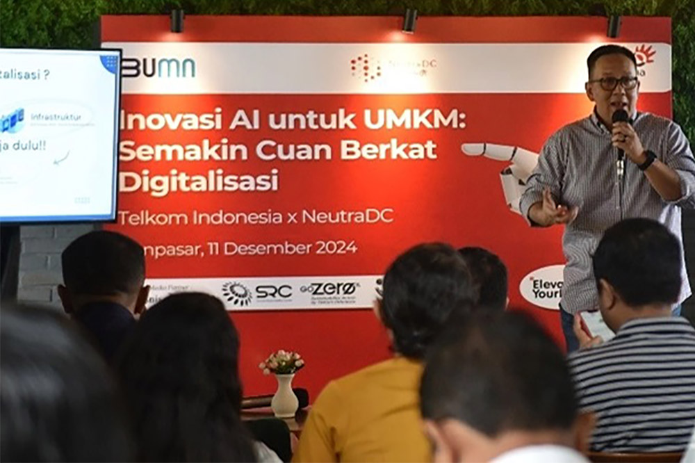 Telkom Gandeng NeutraDC Latih UMKM Bali Optimalisasi AI untuk Digitalisasi Bisnis