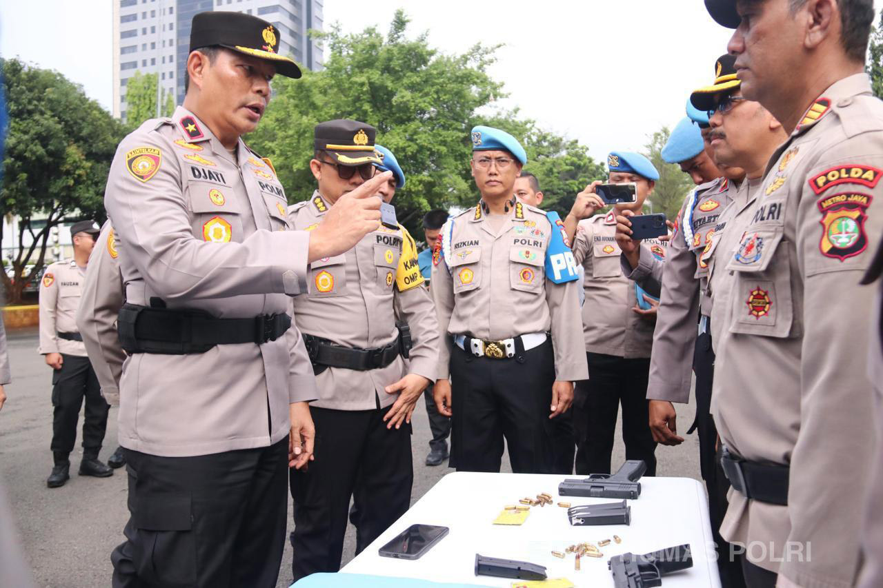 Cegah Penyalahgunaan Senpi, Polda Metro Jaya Lakukan Pengecekan Terpadu