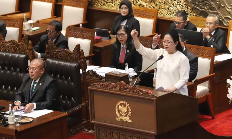 DPR Resmi Tetapkan Pimpinan dan Dewas KPK Periode 2024-2029
