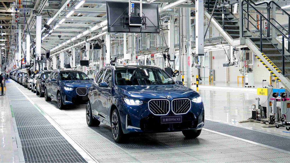 BMW X3 2025: Versi Wheelbase Panjang untuk Pasar Tiongkok Resmi Diproduksi