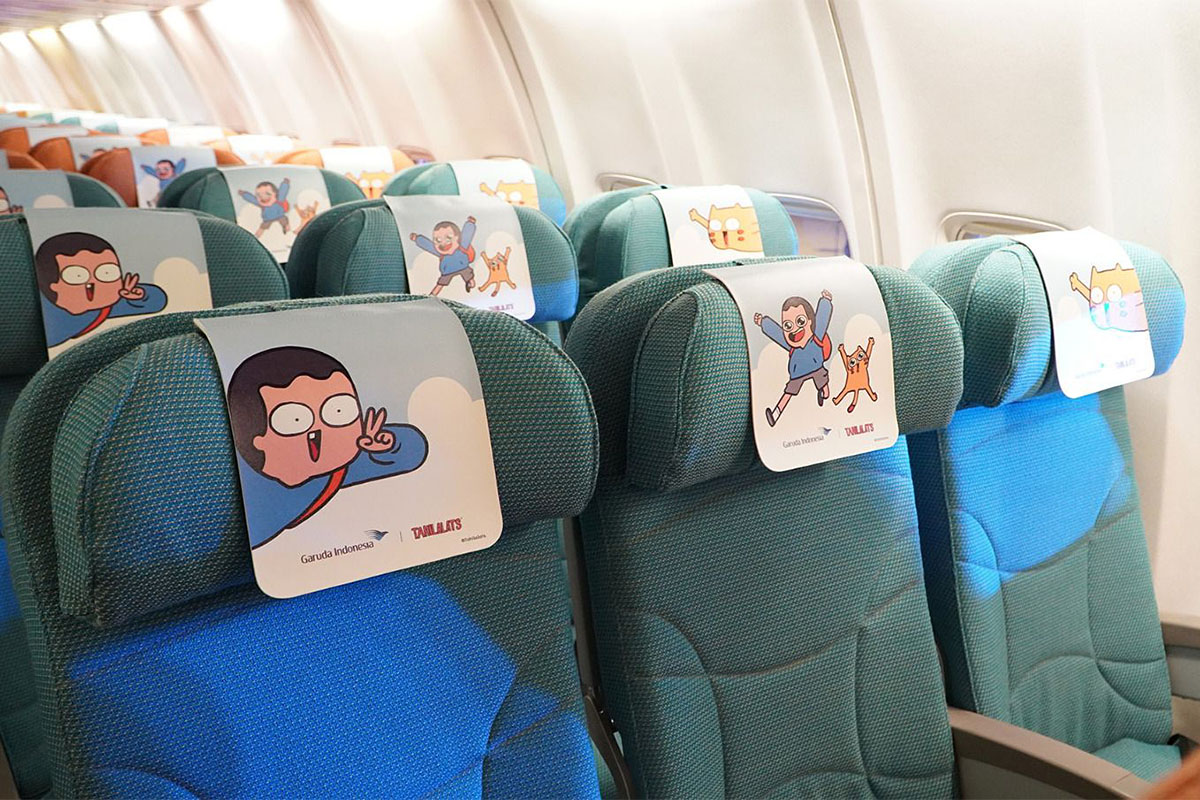 Garuda Indonesia Berhias Tahilalats, Livery Unik Bertema "Ayo Naik Garuda"