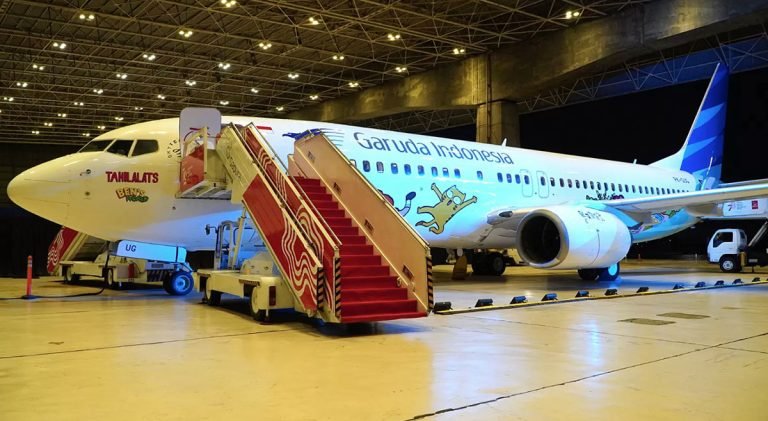Garuda Indonesia Berhias Tahilalats, Livery Unik Bertema "Ayo Naik Garuda"