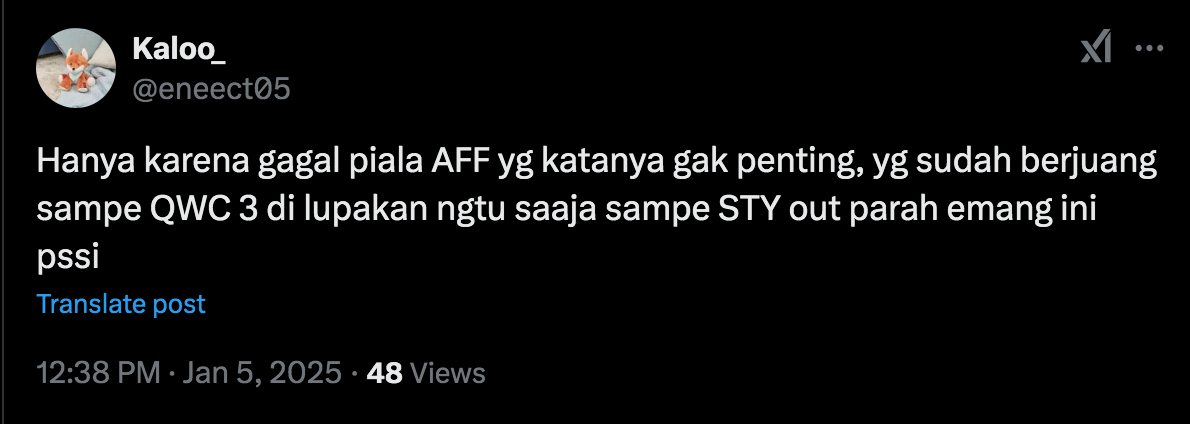 Isu Pemecatan Shin Tae-yong Trending, Ini Reaksi Warganet 