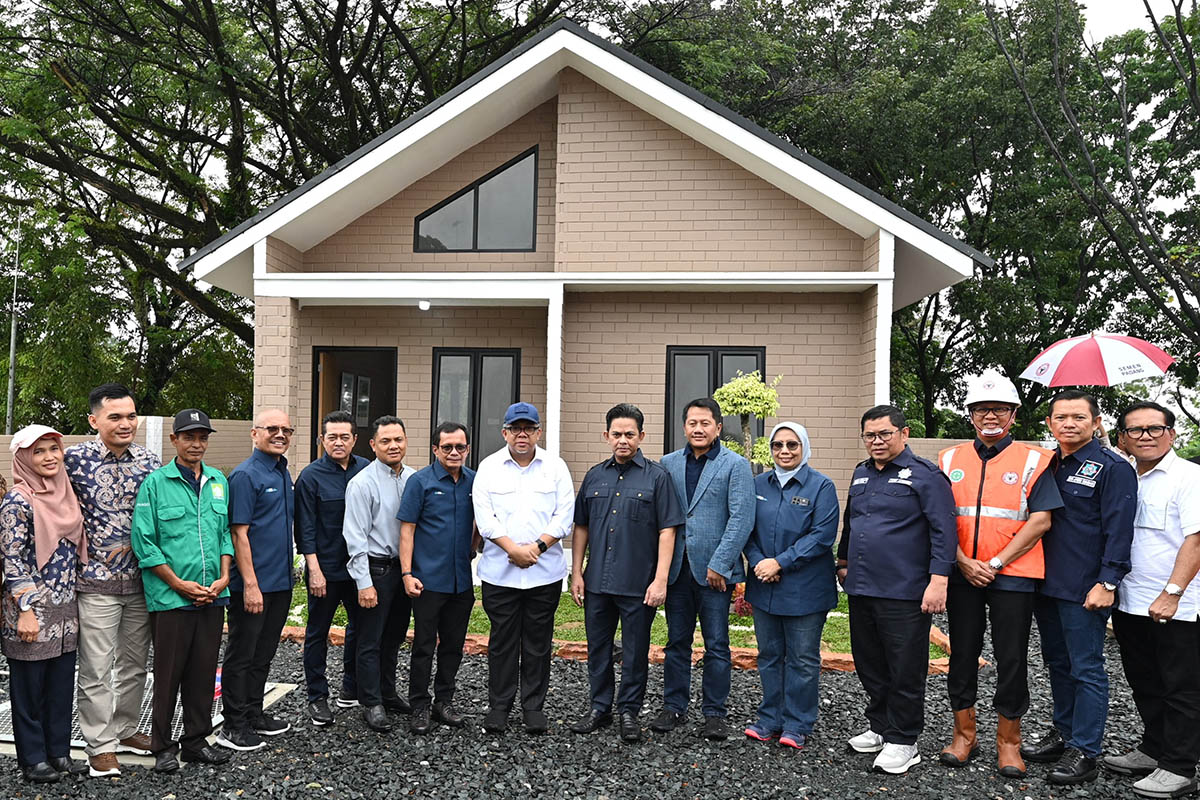 SIG Dorong Pembangunan 3 Juta Rumah dengan Inovasi Bata Interlock Presisi