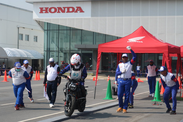 Instruktur AHM Cetak Prestasi di Kompetisi Safety Riding Asia Oceania 2025