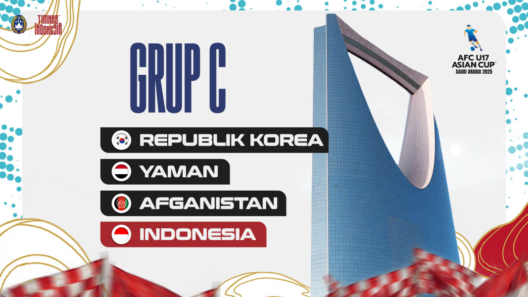 Grup Berat Menanti di Piala Asia 2025, Timnas U17 Siap Tampil Maksimal 