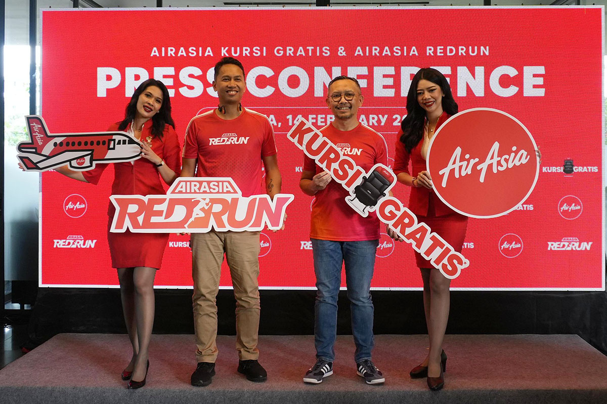 AirAsia Tawarkan Promo Kursi Gratis dan AirAsia RedRun 2025, Begini Caranya
