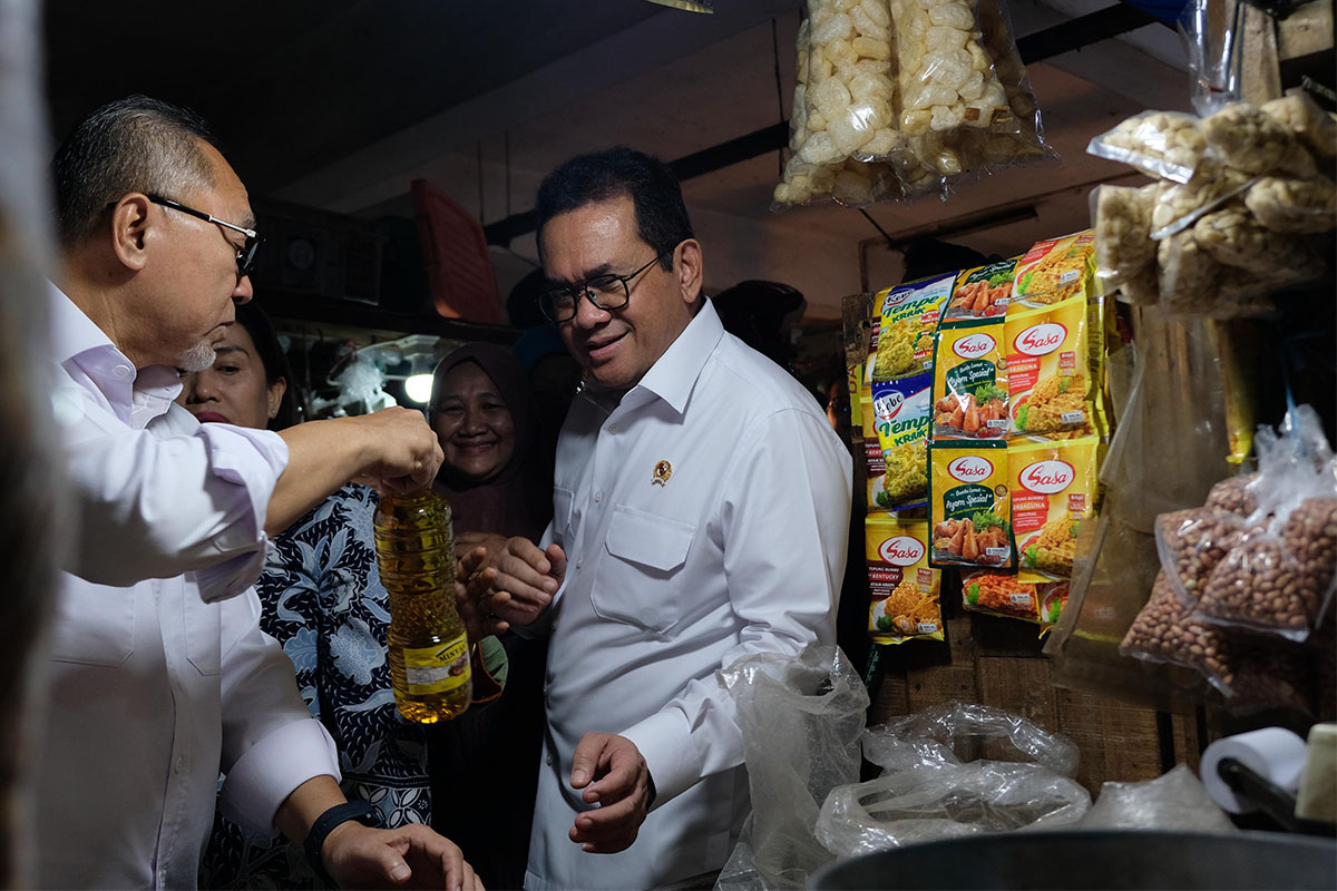 Pemerintah Menjamin Stok dan Harga Bapok Aman hingga Lebaran