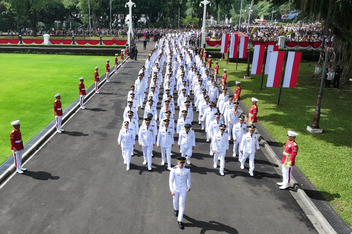 Kirab Sambut Pelantikan 961 Kepala Daerah, Era Baru Pemerintahan Daerah Dimulai
