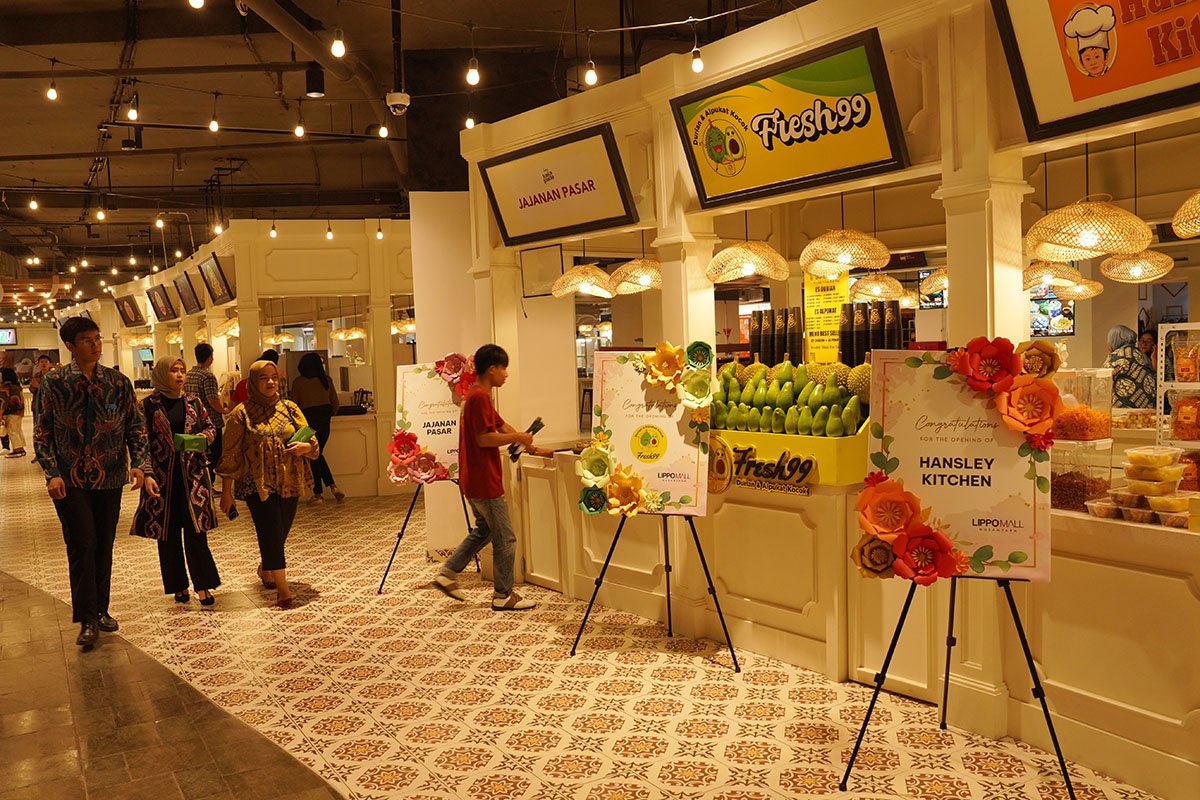Lippo Mall Nusantara Resmi Dibuka, Nikmati 200 Kuliner di Livin’ Alun Alun Nusantara